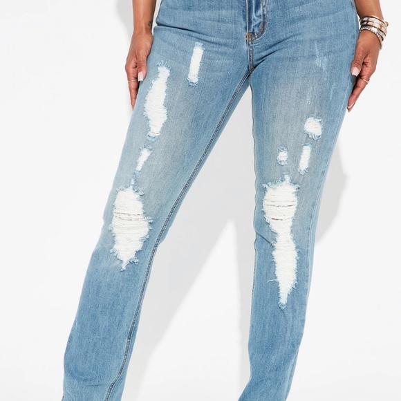 Split jean - Picture 2 of 2